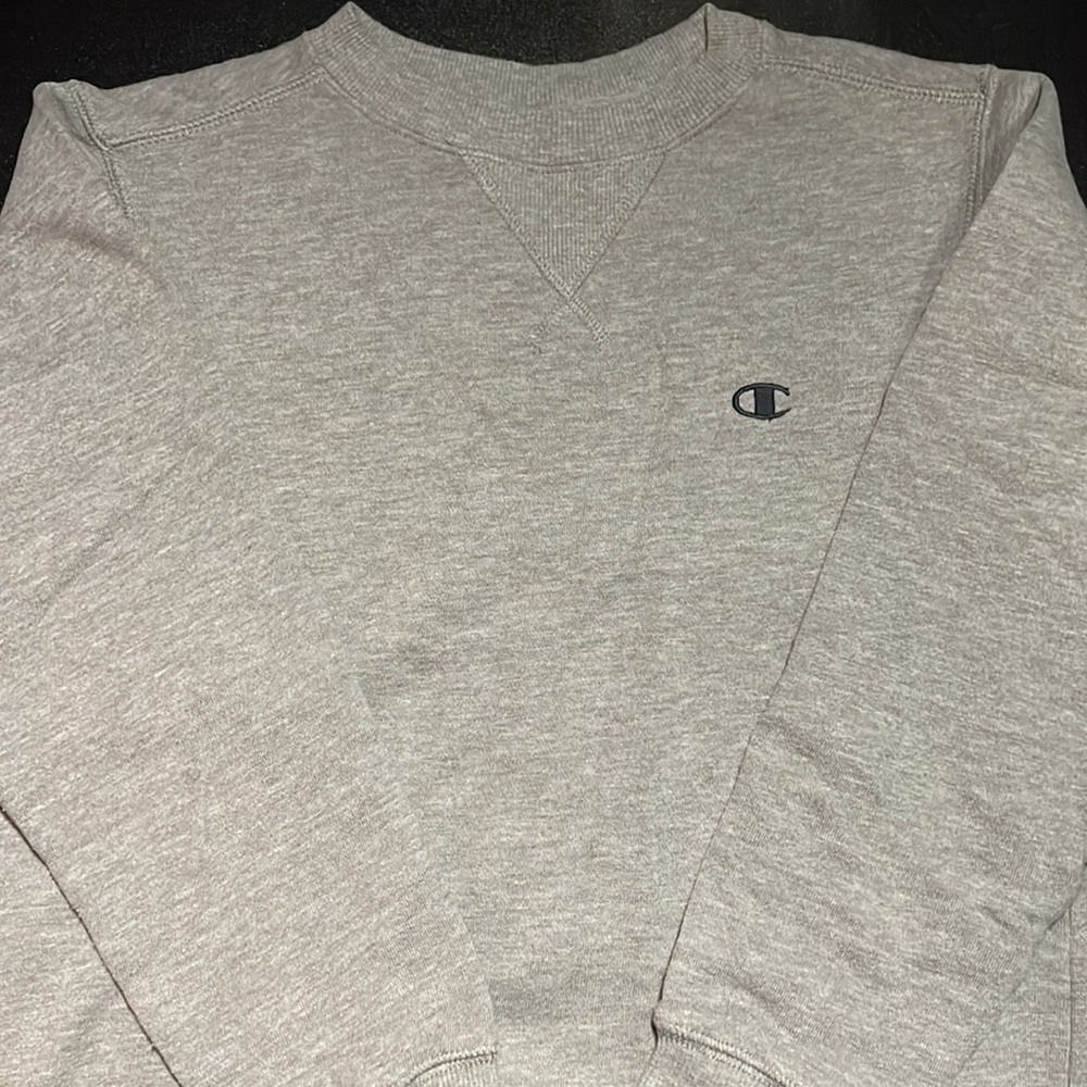 Champion grey sweatshirt